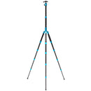 Benro MeFOTO RoadTrip Pro Aluminum Series 1 Travel Tripod with Ball Head and Monopod (Pacific Blue)