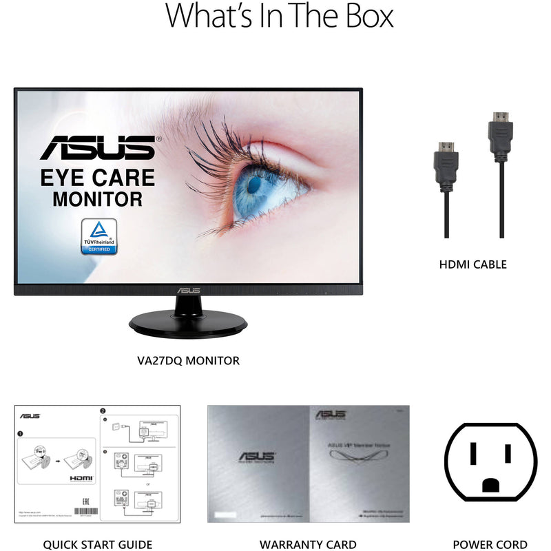 ASUS VA27DQ 27" 16:9 FreeSync Eye Care IPS Monitor