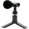 ORANGEMONKIE Q Mic Video Kit with Omni/Cardioid Microphone and Accessories for Cameras & Smartphones with 3.5mm