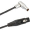 CAMVATE 3-Pin XLR to Right-Angle 6-Pin LEMO Audio Cable for ALEXA Mini LF