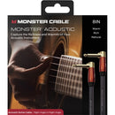 Monster Cable Prolink Acoustic Series Right-Angle 1/4" Male to Right-Angle 1/4" Male Instrument Cable (8")