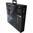 Monster Cable Prolink Bass Series Right-Angle 1/4" Male to Straight 1/4" Male Instrument Cable (12')