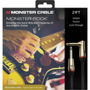 Monster Cable Prolink Rock Series Right-Angle 1/4" Male to 1/4" Male Instrument Cable (21')