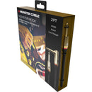 Monster Cable Prolink Rock Series Right-Angle 1/4" Male to 1/4" Male Instrument Cable (21')