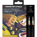 Monster Cable Prolink Rock Series 1/4" Male to 1/4" Male Instrument Cable (6')