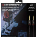 Monster Cable Prolink Bass Series 1/4" Male to 1/4" Male Instrument Cable (12')