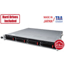 Buffalo TeraStation 3420RN 8TB 4-Bay 1U Rackmount NAS Server (4 x 2TB)