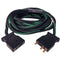Lex Products 100A/220V Stage Pin Ext. #4 SC w/ # 6 Green, Banded - Hubbell Wiring Devices (100')