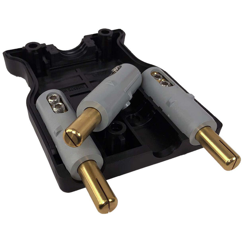 Lex Products 100A/220V Stage Pin Ext. #4 SC with #6 Green, Banded - Hubbell Wiring Devices