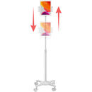 CTA Digital Universal Quick Connect Floor Stand (White)