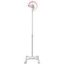 CTA Digital Universal Quick Connect Floor Stand (White)