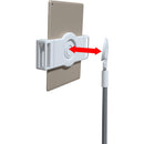 CTA Digital Universal Quick Connect Floor Stand (White)