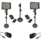 Bescor XT160 2-Light Kit with Tabletop Stands and Batteries