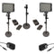 Bescor XT160 2-Light Kit with Tabletop Stands and Batteries
