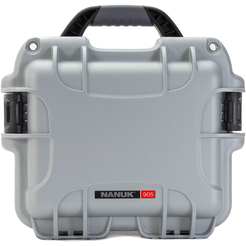 Nanuk 905 Waterproof Hard Case for Sennheiser EW Wireless Mic (Silver)