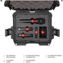 Nanuk 905 Waterproof Hard Case for Sennheiser Single XS Wireless Set (Black)