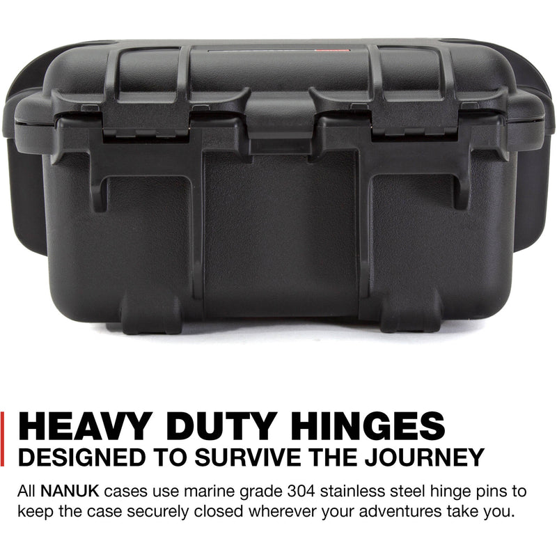 Nanuk 905 Waterproof Hard Case for Sennheiser EW, Sony UWP, Senal (Black)