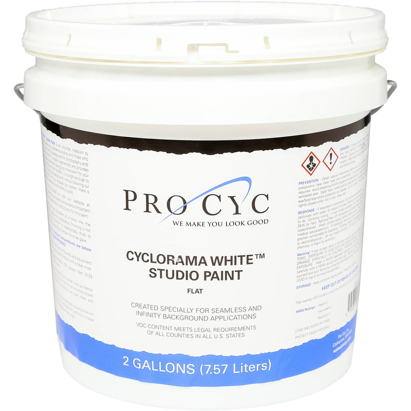 Pro Cyc Cyclorama White Studio Paint (2 Gallons)