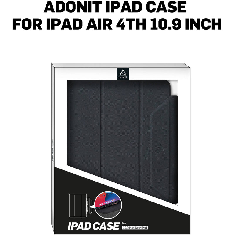 Adonit iPad Case for 10.9" iPad Air 4 (Diamond Black)