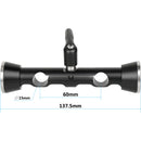 CAMVATE 15mm LWS Rod Clamp with ARRI-Style Rosettes