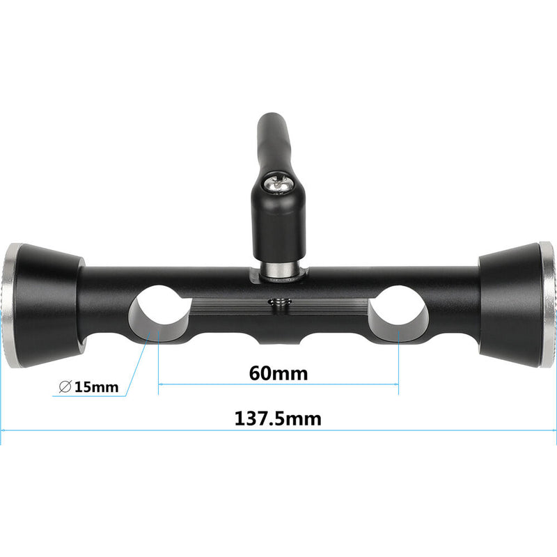 CAMVATE 15mm LWS Rod Clamp with ARRI-Style Rosettes