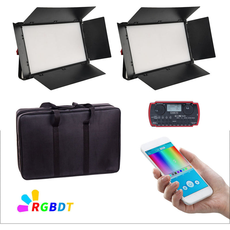 CAME-TV Boltzen Perseus RGBT 150W SMD Portable LED 2-Light Kit