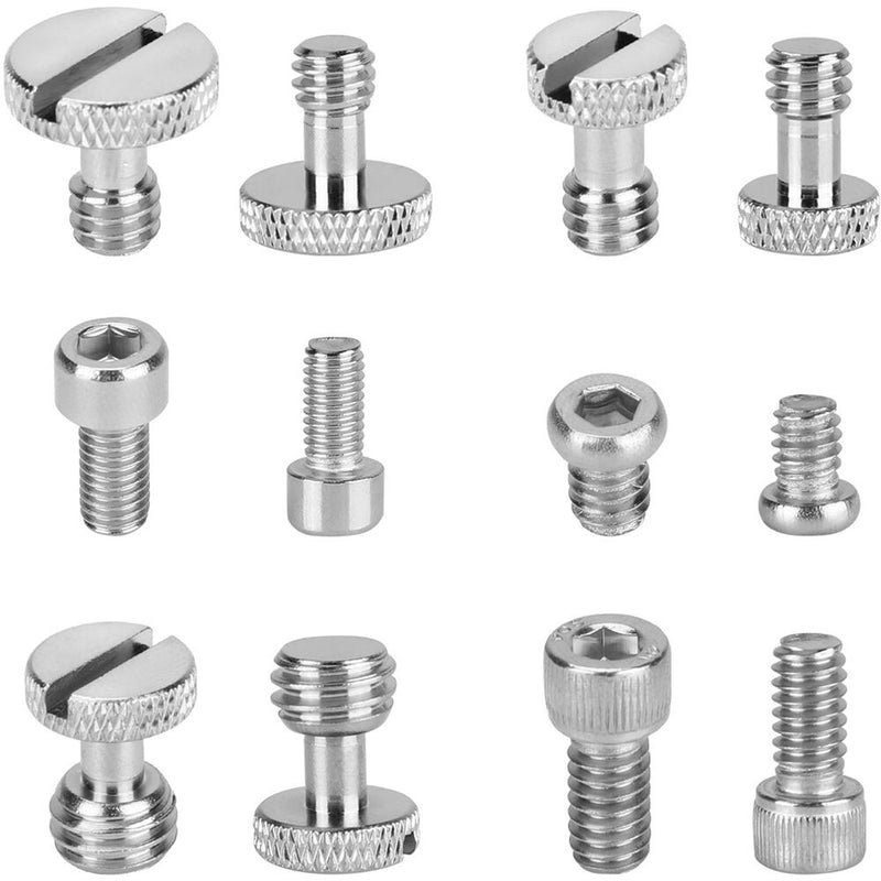 CAMVATE Assorted Screw Set (1/4"-20, 3/8"-16, M5)