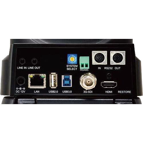 JVC KY-PZ200N HD NDI|HX PTZ Remote Camera with 20x Optical Zoom (White)