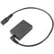 CAMVATE LP-E12 Dummy Battery to 2.1mm Female Barrel Cable for Select Canon Cameras