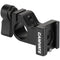 CAMVATE 15mm Single Rod Clamp with Cold Shoe Mount Adapter (Black Locking Lever)
