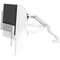 Ergotron HX Desk Monitor Arm with HD Pivot (White)