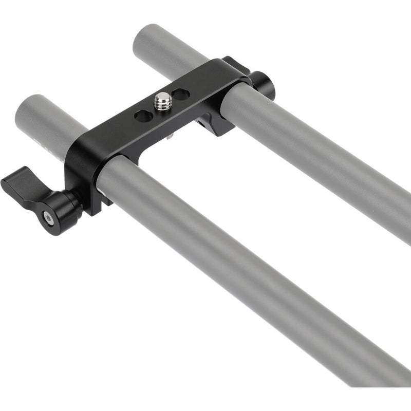 CAMVATE 15mm Dual-Rod Clamp with 1/4"- 20 Accessory Mounting Holes