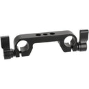 CAMVATE 15mm Dual-Rod Clamp with 1/4"- 20 Accessory Mounting Holes