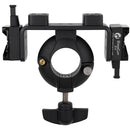FotodioX Standcuff 2-V - Compact 2x 3/8"& 1/4"-20  V-Lock Battery Stand Mount with Geared Locking Mechanism