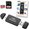 Vidpro SD and microSD Card Reader (USB Type-C / USB Type-A / Micro-USB)