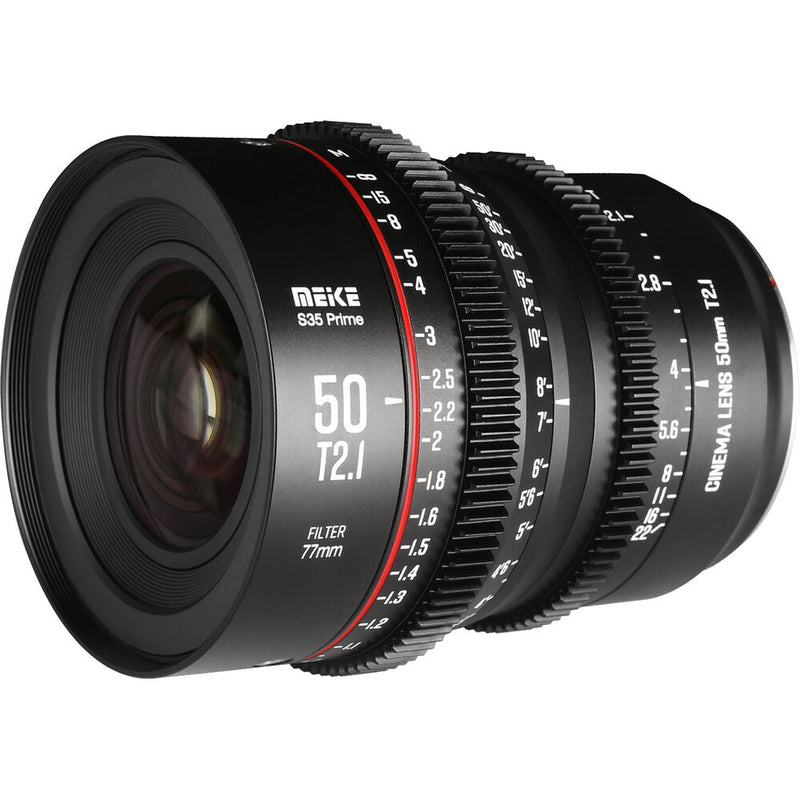 Meike 50mm T2.1 Super 35 Cine Prime Lens (EF Mount)