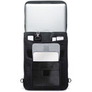 MacCase 16" Premium Leather Macbook Pro Flight Jacket (Black)