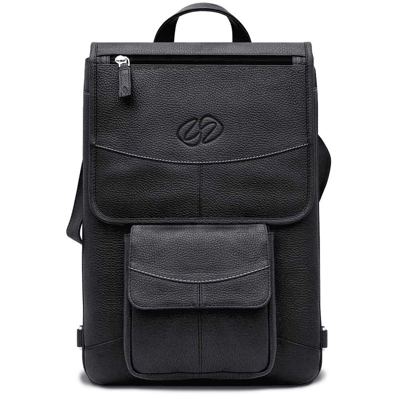 MacCase 16" Premium Leather Macbook Pro Flight Jacket (Black)