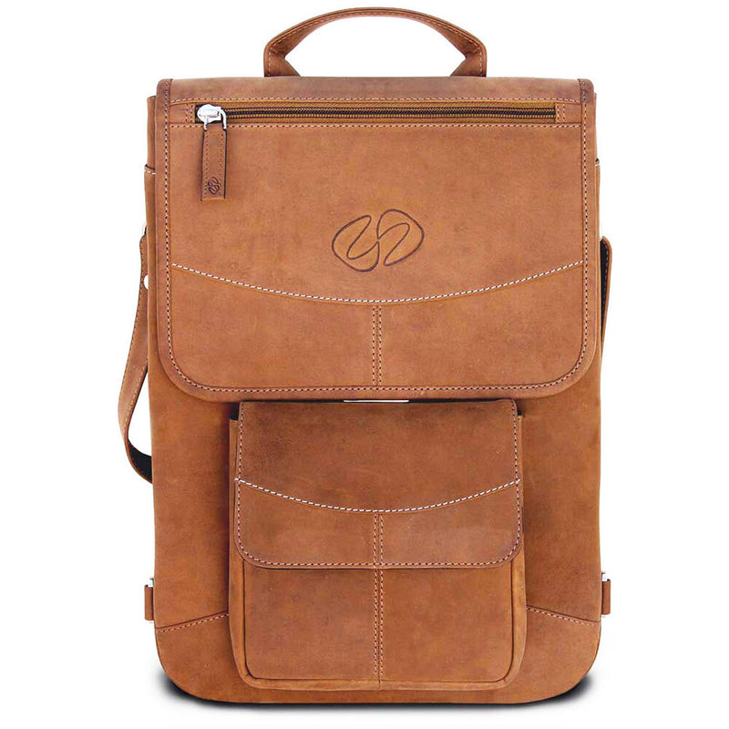 MacCase 16" Premium Leather Macbook Pro Flight Jacket (Vintage)