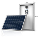 ACOPower 100-Watt Polycrystalline Solar Panel, 12V