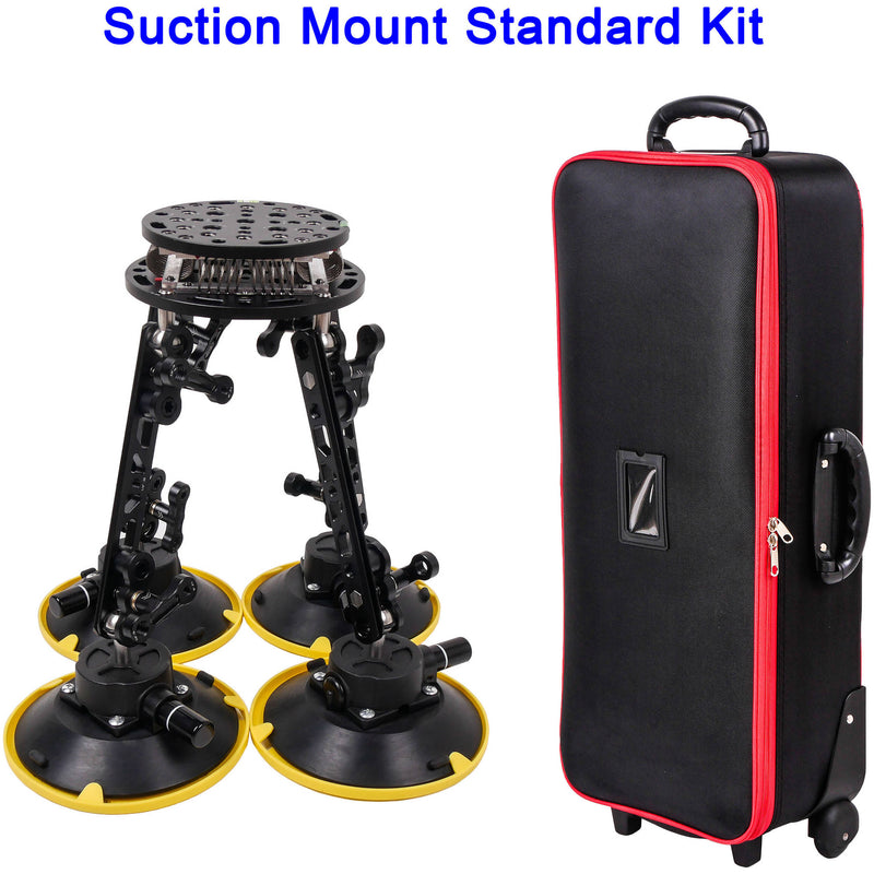 CAME-TV 4-Arm Suction Cup Car Mount (22 lb Capacity)