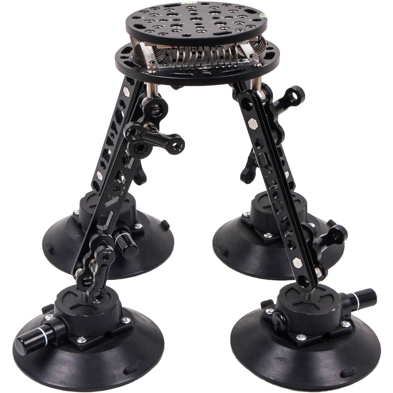 CAME-TV 4-Arm Suction Mount Kit with Power Adapter & Wireless Remote for Ronin RS2