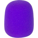 On-Stage ASWS58-P Foam Windscreen for Handheld Microphones (Purple)