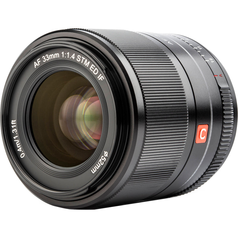 Viltrox AF 33mm f/1.4 XF Lens for FUJIFILM X (V2, Black)