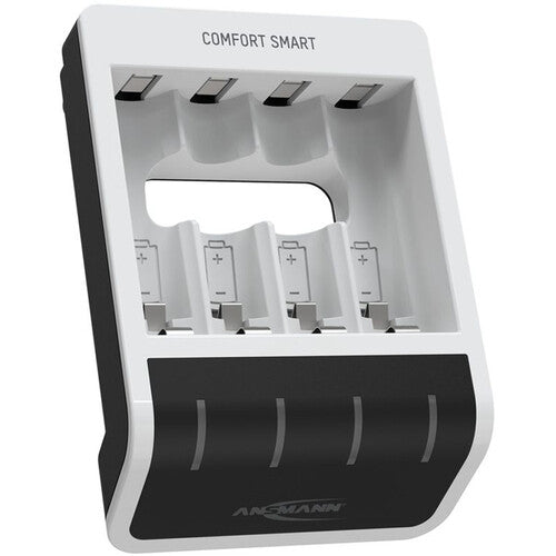 Ansmann Comfort Smart Fast Charger with USB Input