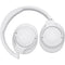 JBL Tune 760NC Noise-Canceling Wireless Over-Ear Headphones (White)