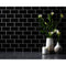 V-FLAT WORLD 30 x 40" Duo-Board Double-Sided Background (White Subway Tile/Ebony Subway Tile)