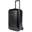 Shell-Case Hybrid 550 Wheeled Hard Case with Pouch & Divider Set (Black)