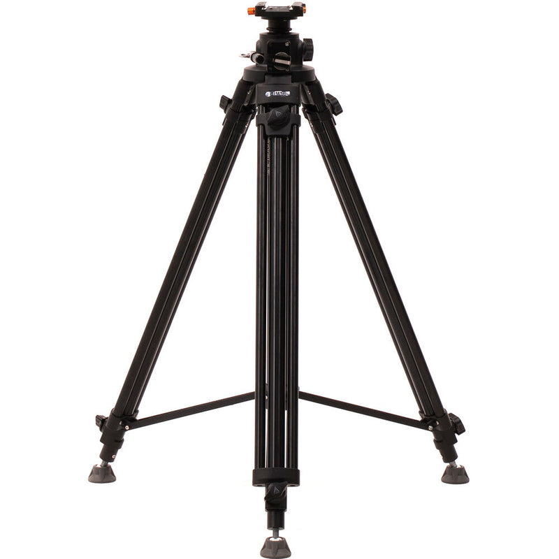 E-Image Aluminum Tripod with Rising Center Column & QR Plate for PTZ Cameras
