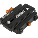 E-Image Aluminum Tripod with Rising Center Column & QR Plate for PTZ Cameras